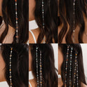 Einfaches modisches Haarband in Kiesfarbe