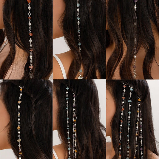 Einfaches modisches Haarband in Kiesfarbe