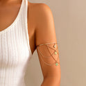 Armband mit Pailletten und Quaste für Damen