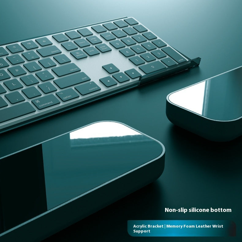 Doppelseitiges Tastatur- und Mauspad mit verdicktem Memory Foam