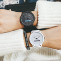 Einfach Trend Kreativ Herren Und Damen Retro Casual Schwarz Und Weiß