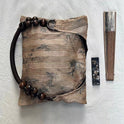 Neu Guo Feng Neue Chinesische Stil Wasser Muster Bambus Blatt Druck Zen Cheongsam Alte Stil High-end Satchel