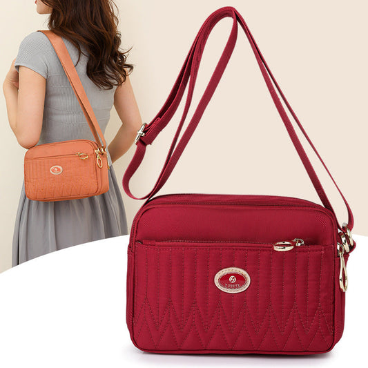 Lässige Umhängetasche für Damen, kleine Umhängetasche, Handtasche, Schultertasche, modische, leichte Unterarmtasche der Marke Luxus