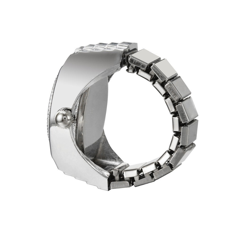 Einfache All-Match-Ringuhr Legierung Kreative Uhr