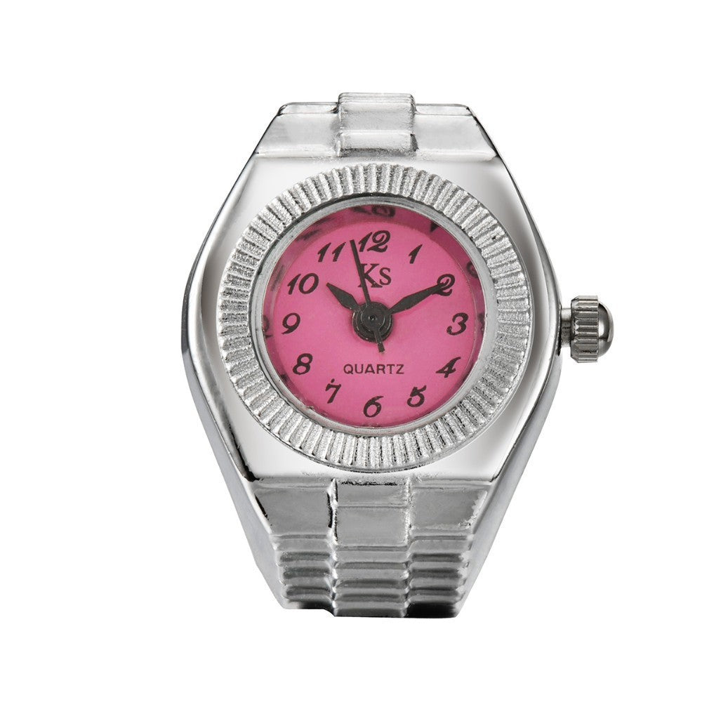 Einfache All-Match-Ringuhr Legierung Kreative Uhr