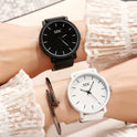 Einfach Trend Kreativ Herren Und Damen Retro Casual Schwarz Und Weiß