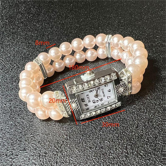 Elastisches Armband mit leichtem, luxuriösem herzförmigem Design
