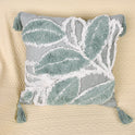Kissenbezug mit Blattmotiv, für Zuhause, Wohnzimmer, Schlafsofa, getuftet, Überwurf, Kissenbezug