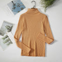 Bottoming Shirt Women's Long-sleeved Pullover All-match Slim-fitting Tight-fitting Sweater
