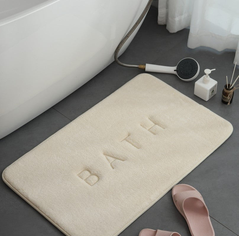 Cross-border Memory Foam Bodenmatte Badezimmer Badezimmer Coral Fleece