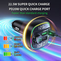 Bluetooth 5.0 FM Transmitter Freisprecheinrichtung Autoradio Modulator MP3 Player