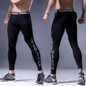 Skinny Sports Bottoming für Herren, hochelastisch, schnelltrocknend, Fitnesshose