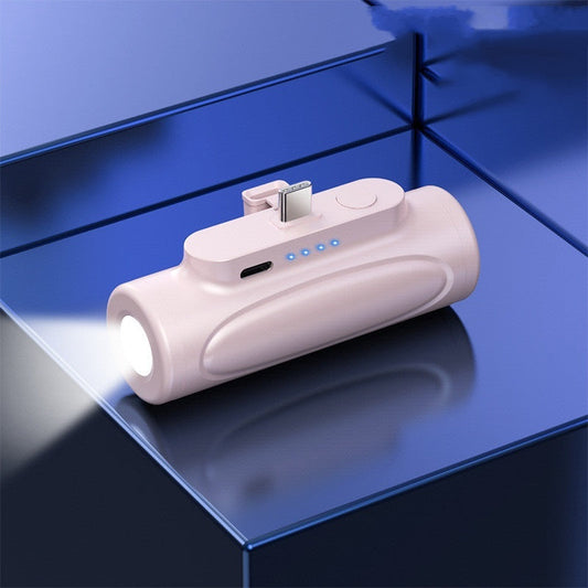 Kreative Power Bank Blendlicht-Taschenlampe