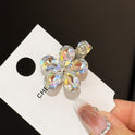 Fantasy Kristall Blumen Exquisite Seite Haarspangen