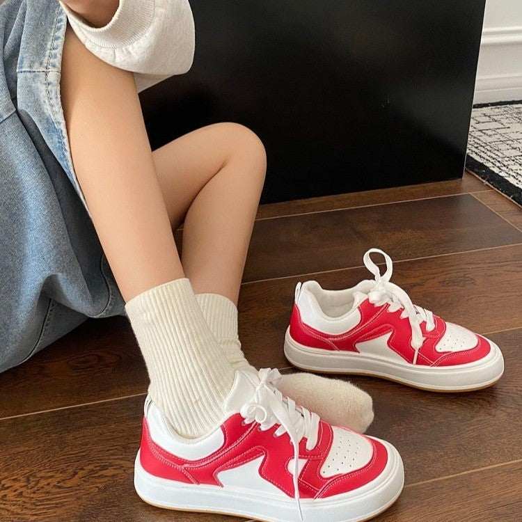 Frühling Neue Student Plattform Turnschuhe