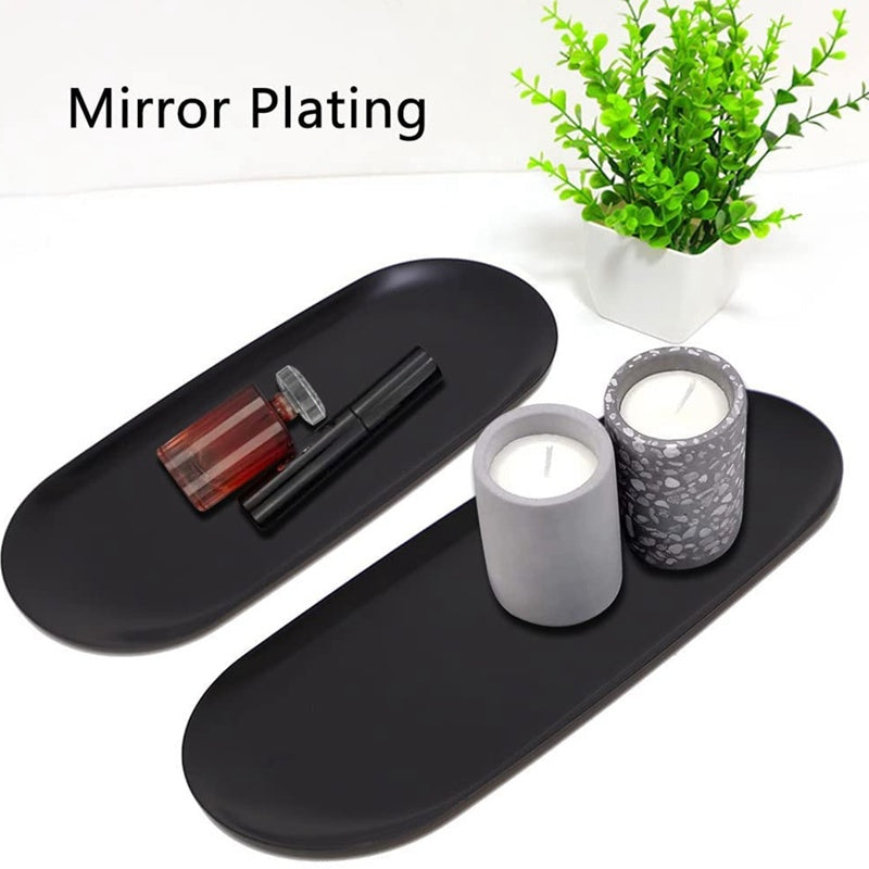 Simple Nordic Stainless Steel Jewelry Tray
