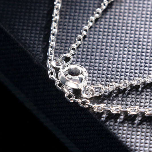 Mehrschichtige rückenfreie Rückenkette mit Diamanten besetzte, einfache Körperketten für Damen