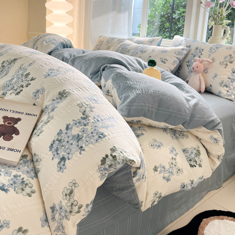 Dreiteiliges Bettwäscheset für den Schlafsaal von Home Textile