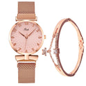 Anzug Damen Quarzuhr mit Armband