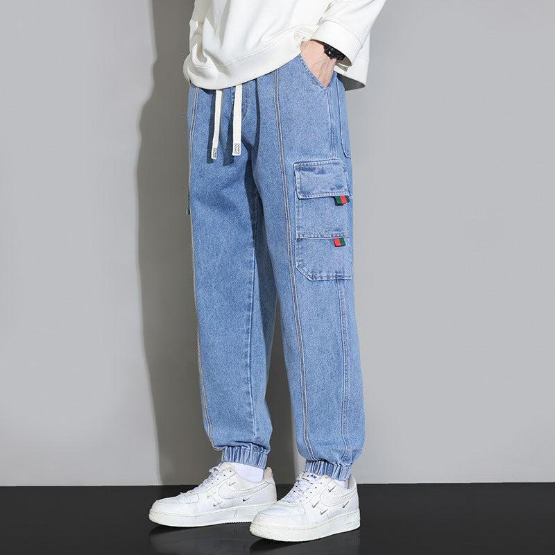 Retro-Workwear-Jeans für Herren
