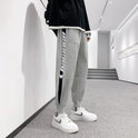 Modische Jogginghose mit Fußband für Herren im Herbst und Winter