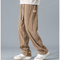 Amerikanische Retro-Cordhose mit weitem Bein und passender Freizeithose