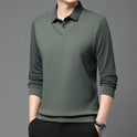 Lässiger, vielseitiger, zweiteiliger, langärmeliger Pullover