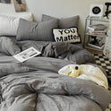 Super Soft Pleated Bed Sheet Quilt Cover