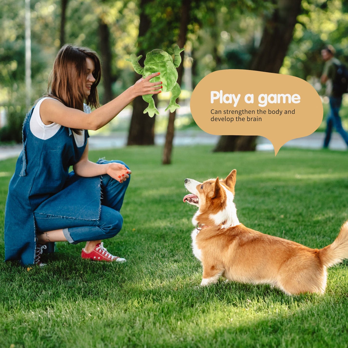 Heiß verkaufte Plüschtiere für Haustiere, Geräusche und Bissfestigkeit, Kameradschaft, Golden Retriever, magischer Kampf, Teddy, Hundespielzeug, neue Puppe