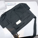 Retro-Umhängetasche aus Canvas für Damen mit großem Fassungsvermögen