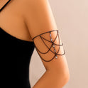 Armband mit Pailletten und Quaste für Damen
