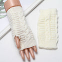Men's And Women's Extended Warm Wool Leaking Gloves