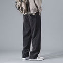 Amerikanische Retro-Cordhose mit weitem Bein und passender Freizeithose