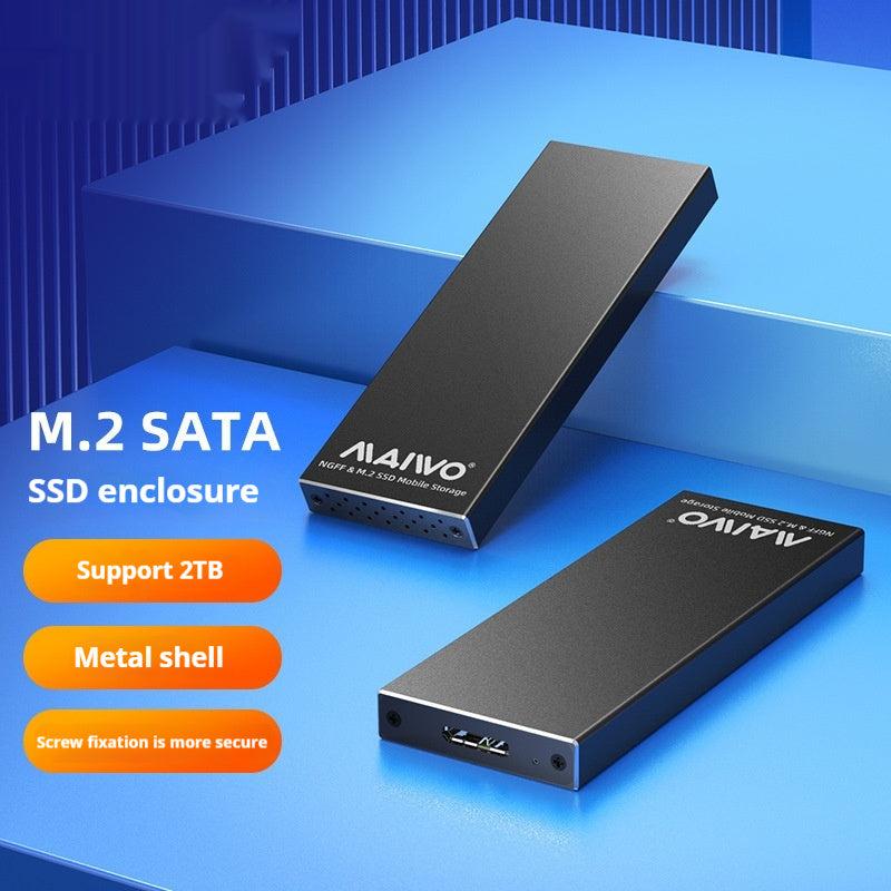 USB30 Solid-State-Festplattenkartusche NGFF-Schnittstelle zu USB30 SSD aus Aluminiumlegierung