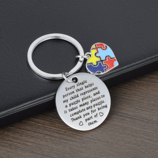 Thanksgiving Kleine Geschenk Persönlichkeit Kreative Keychain